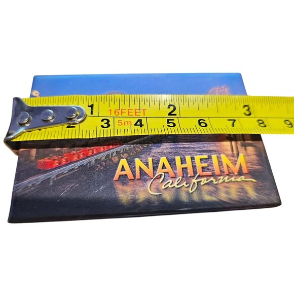The Postcard Factory Anaheim California Adventure Souvenir Fridge Magnet 3" - Picture 3 of 3